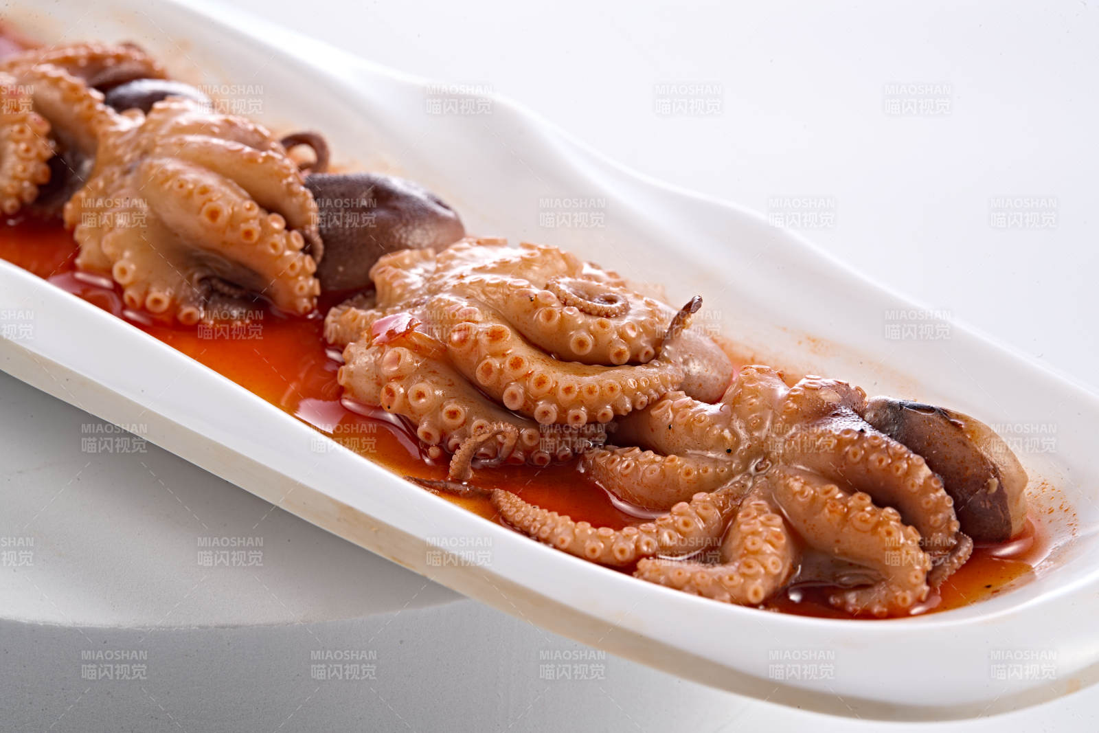 浇汁生淹小八爪鱼图片