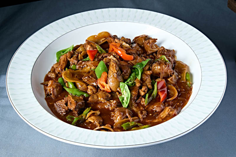 山东地方特色临沂炒鸡图片