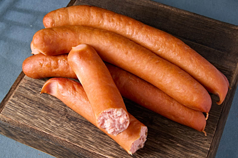 美味蒜香手掰肠图片