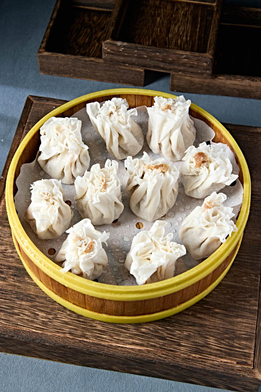 地方特色美食内蒙肉馅烧麦图片