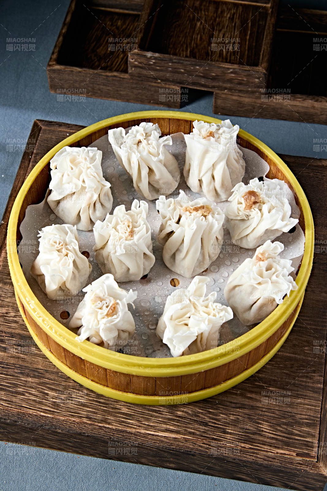 地方特色美食内蒙肉馅烧麦图片