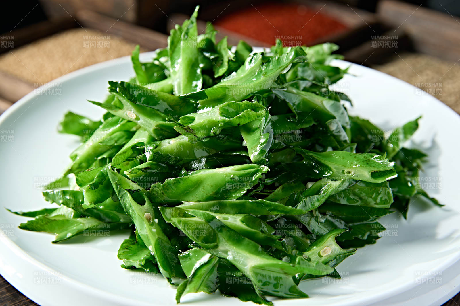 美味凉拌菜四棱豆四角豆图片