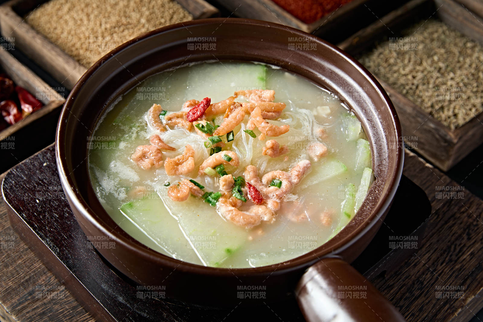 砂锅海米冬瓜汤图片