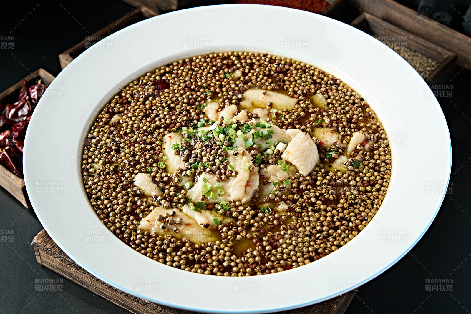 川香椒麻水煮鱼片图片