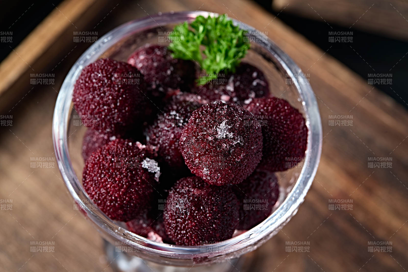 甜品水果糖水腌渍杨梅果图片