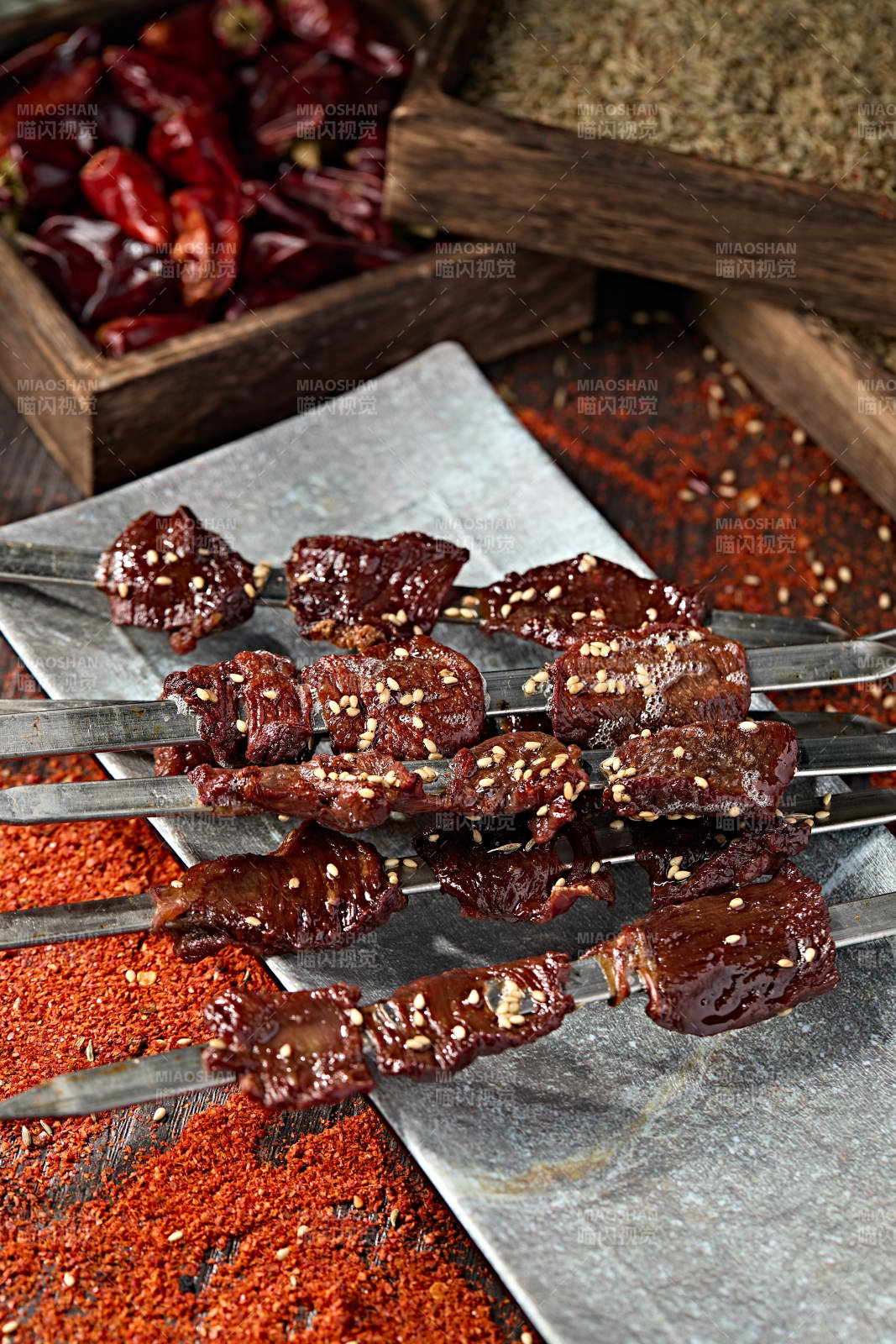 锦州特色烧烤风干大油边图片