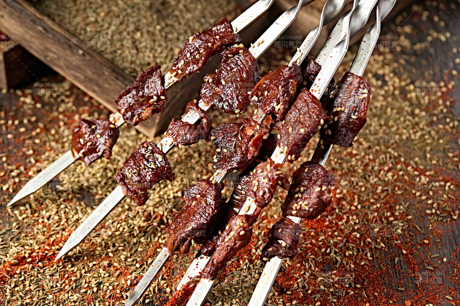 锦州特色烧烤风干大油边图片