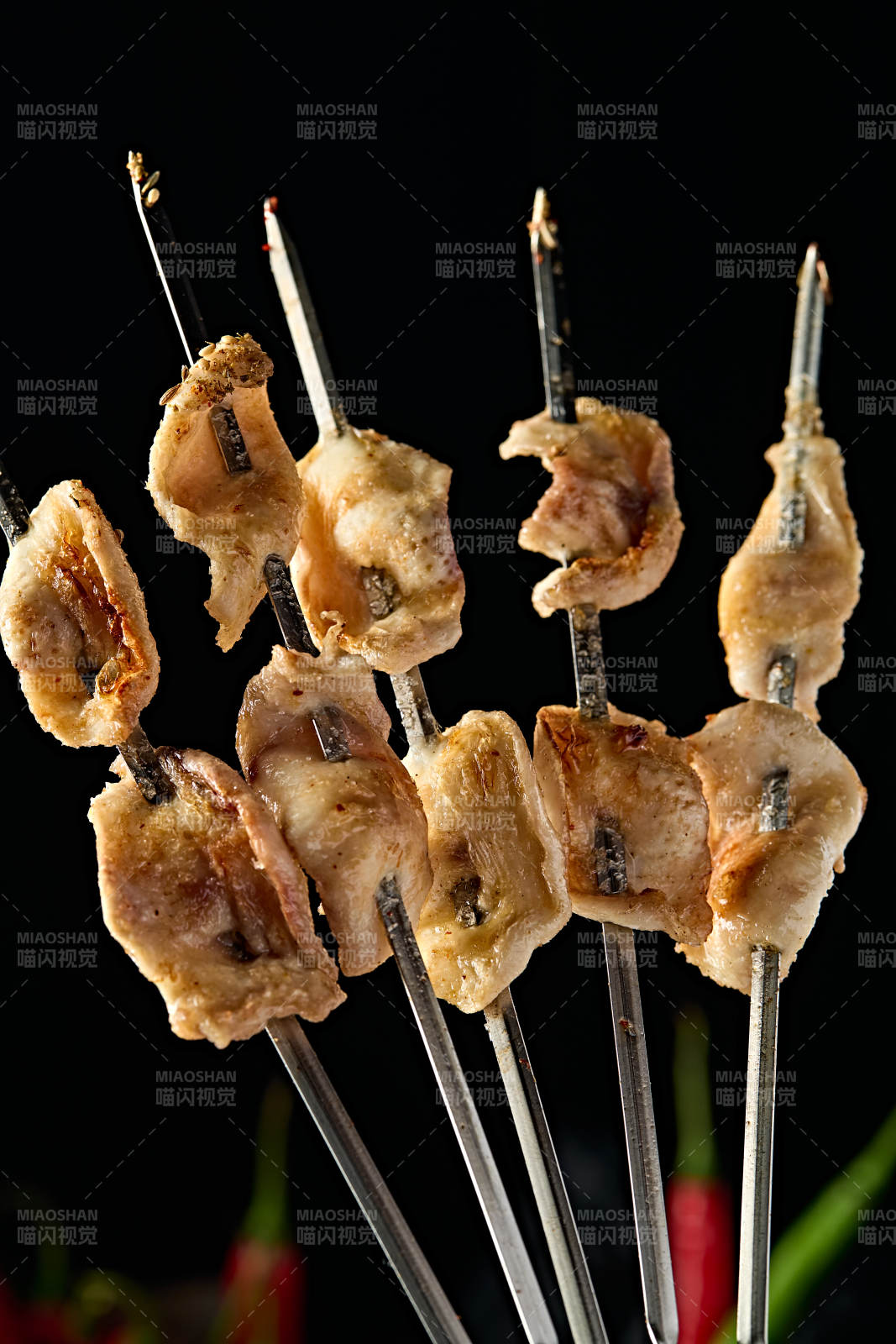 锦州特色烧烤炭烤月牙骨图片