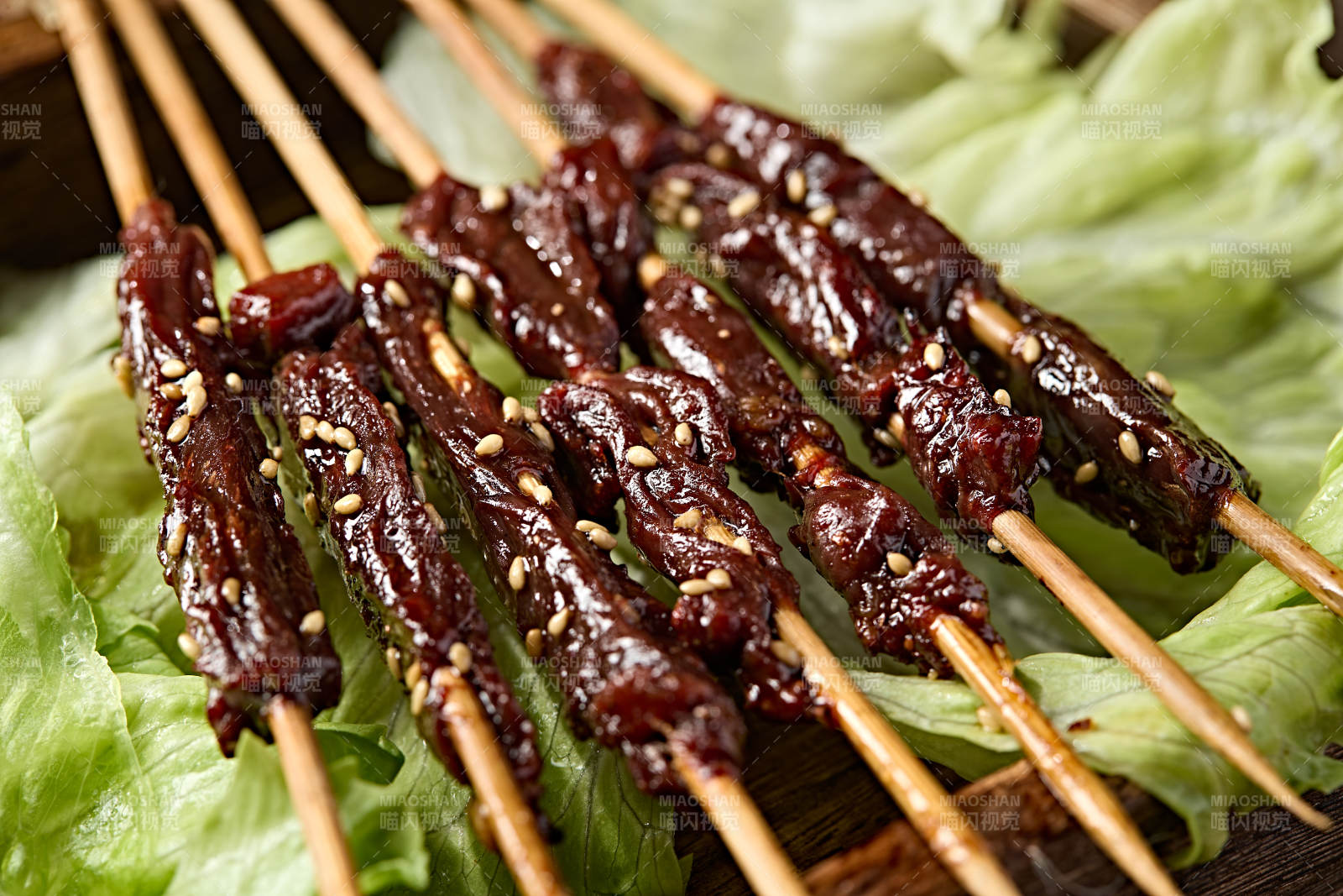 锦州特色烧烤炭烤风干串图片