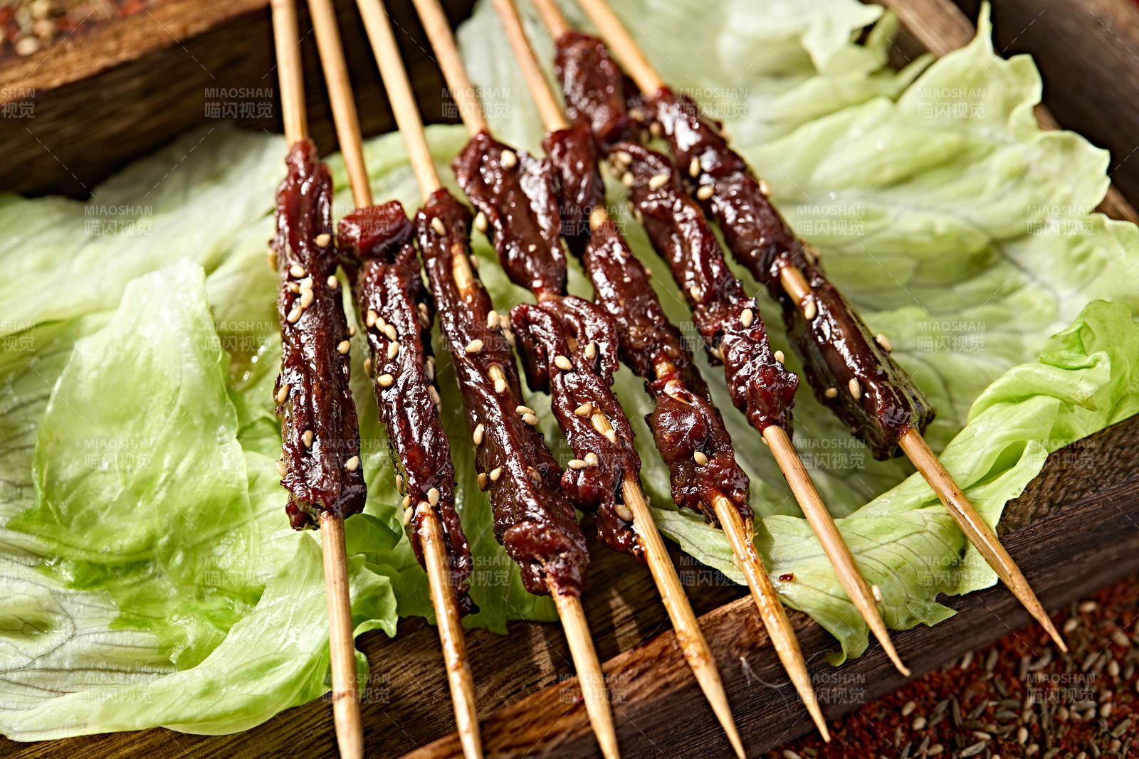 锦州特色烧烤炭烤风干串图片