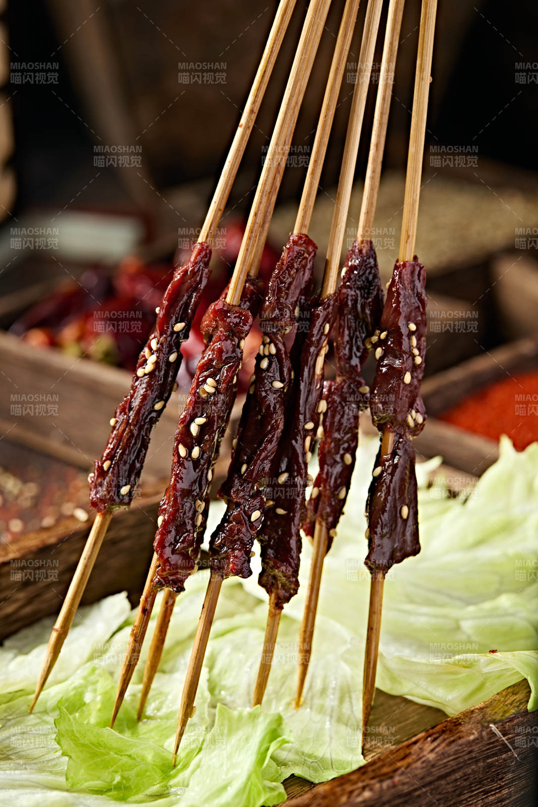 锦州特色烧烤炭烤风干串图片