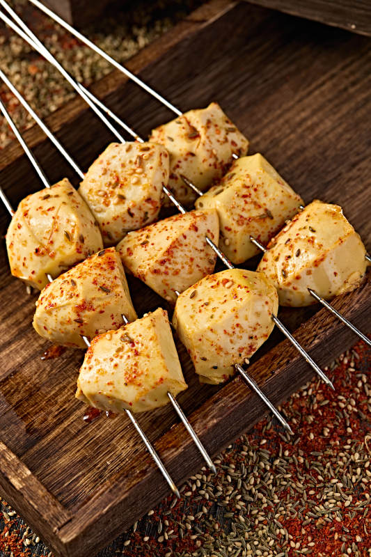 特色烧烤炭烤实蛋图片