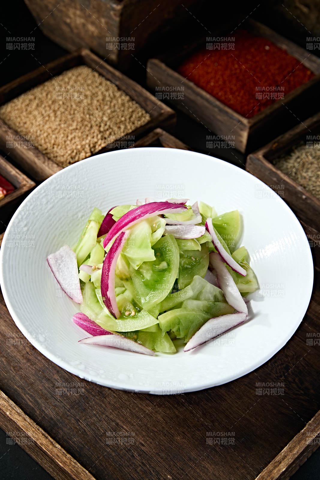 洋葱丝巧拌轻洋柿子图片