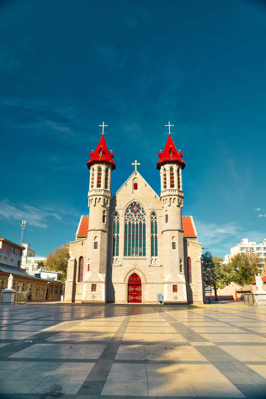 全国文保河北省张家口市宣化区宣化天主堂图片