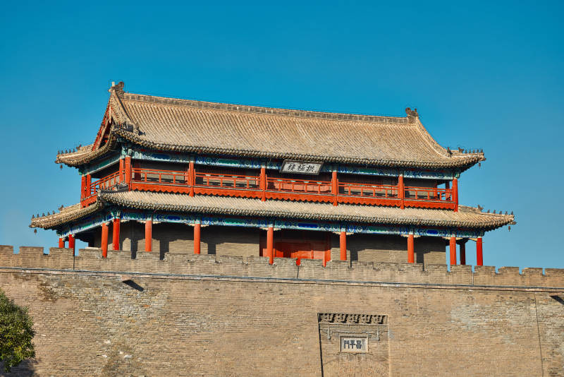 河北省张家口市宣化区拱极楼图片