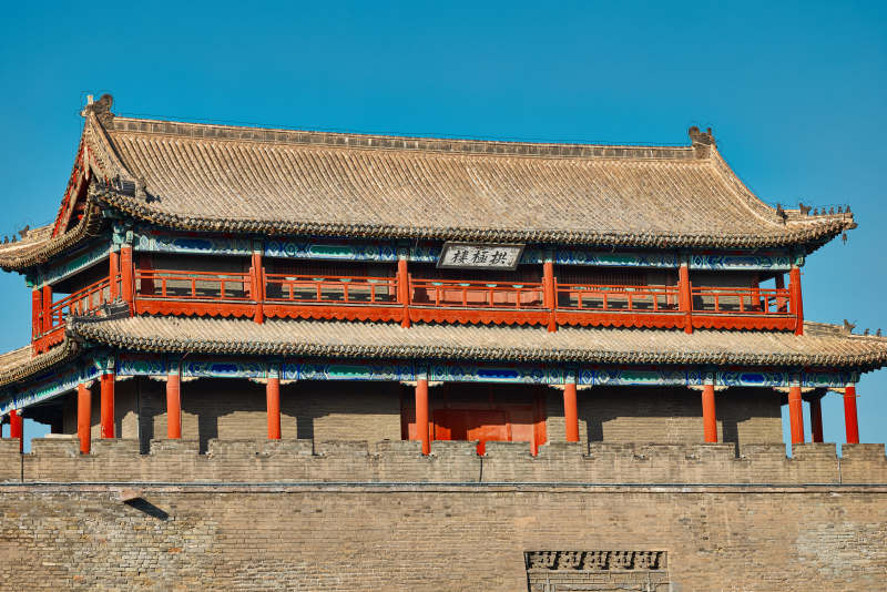 河北省张家口市宣化区拱极楼图片