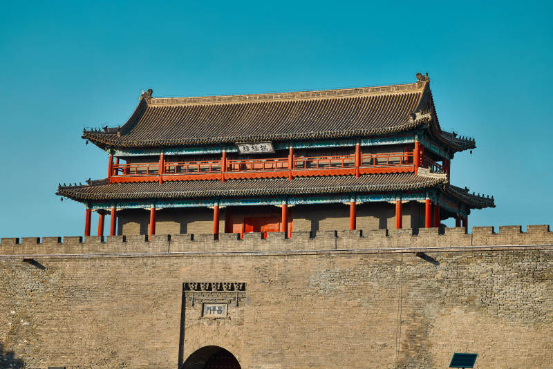 河北省张家口市宣化区拱极楼图片