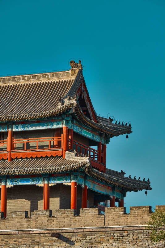 河北省张家口市宣化区拱极楼图片