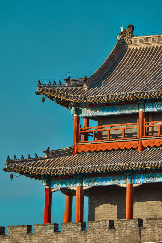 河北省张家口市宣化区拱极楼图片