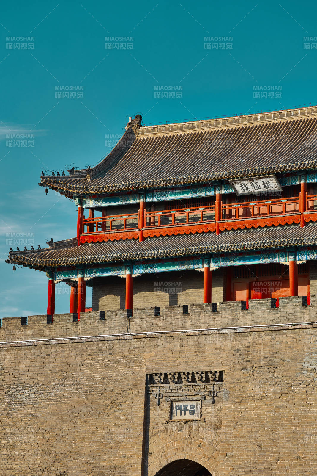 河北省张家口市宣化区拱极楼图片