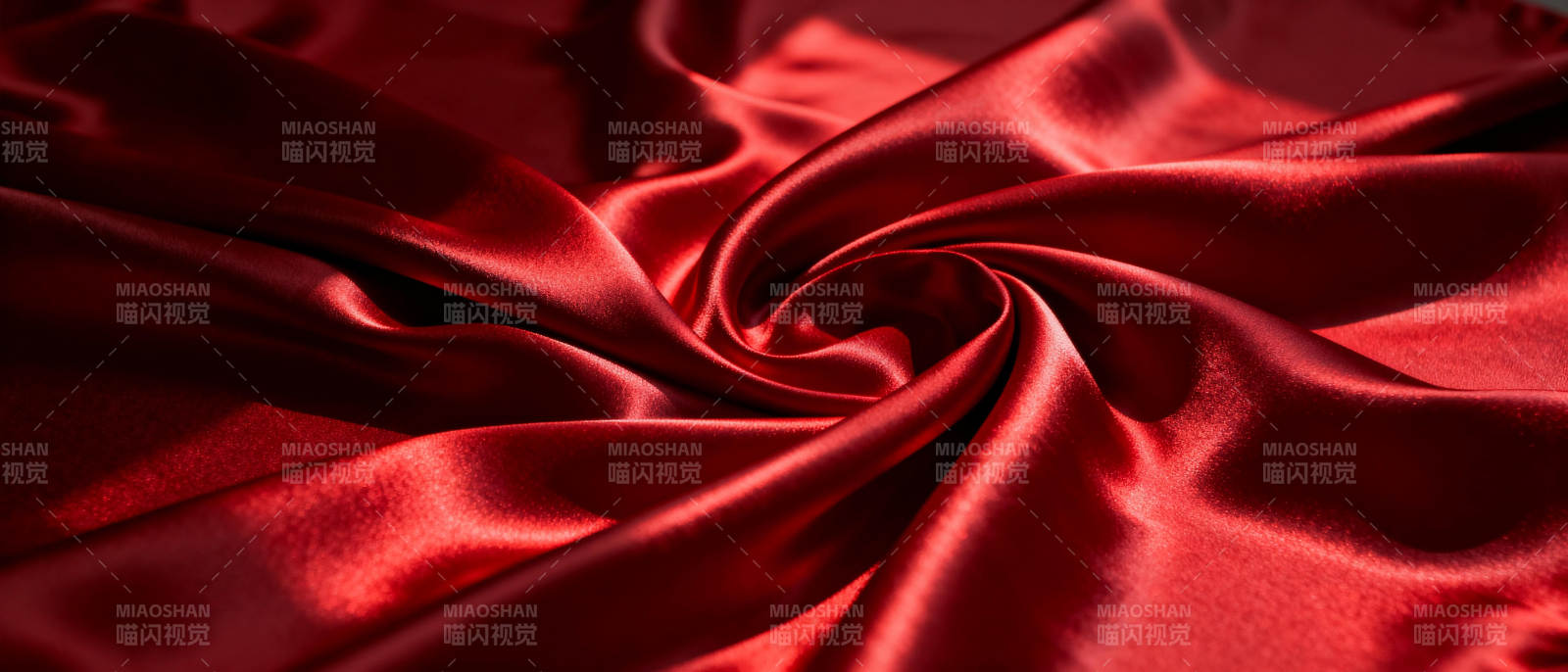 红绸舞动图片