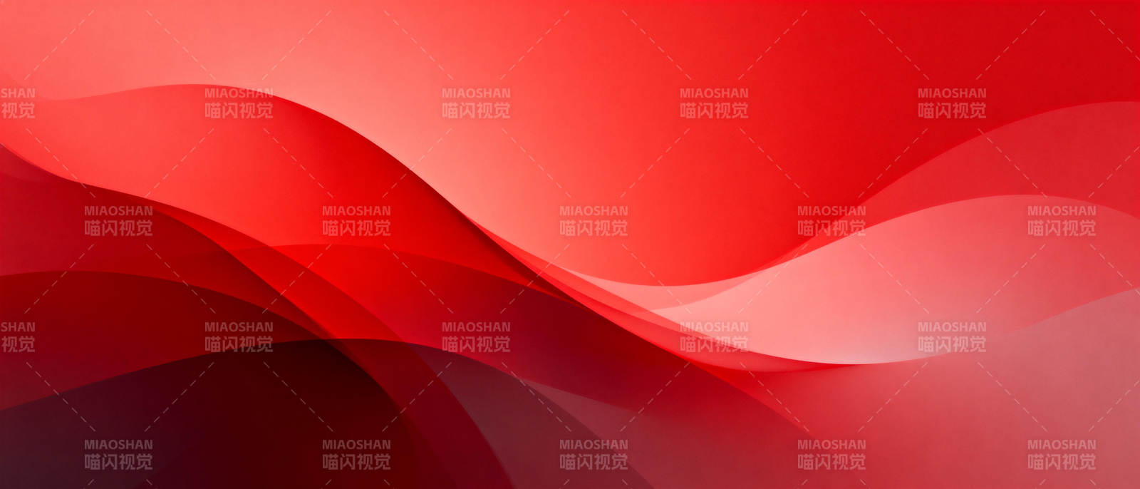 红色波浪背景图片