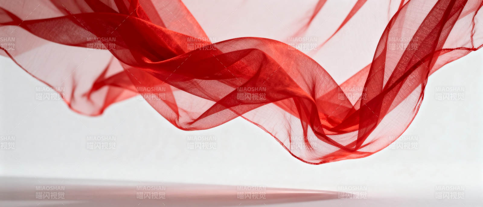 红纱飘舞图片
