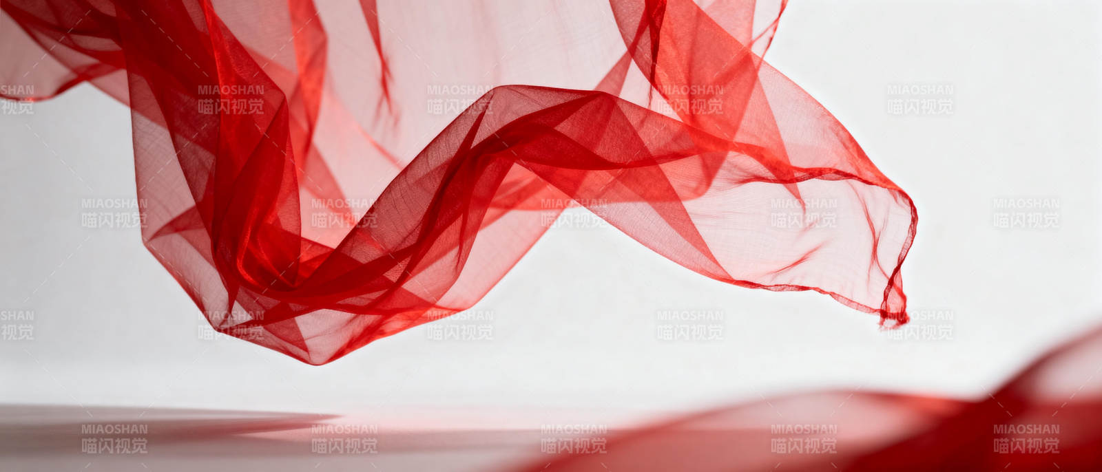 红纱飘舞图片