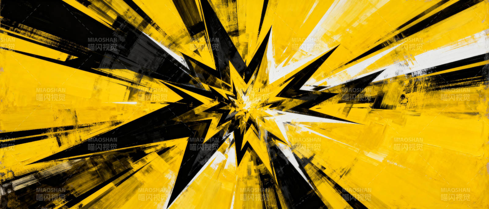 黄黑爆裂图案图片