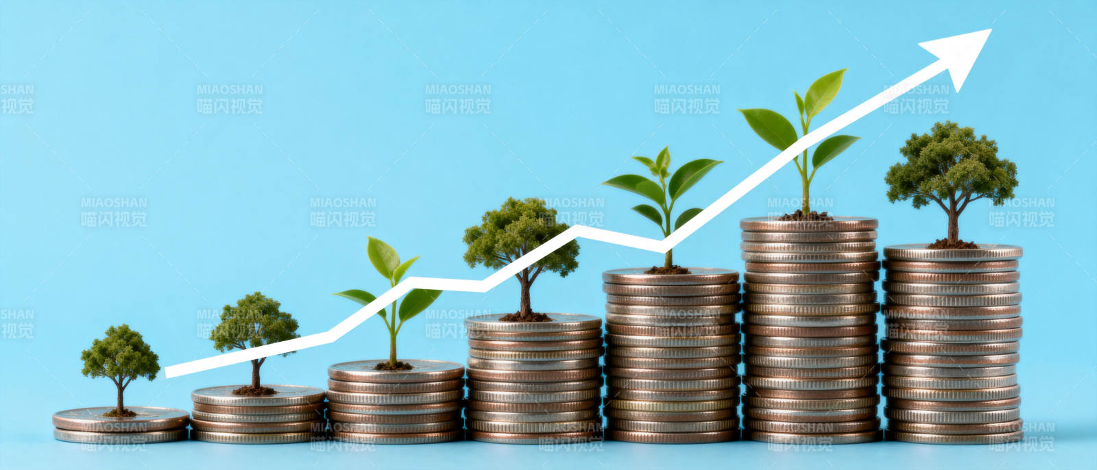 财富增长之路图片