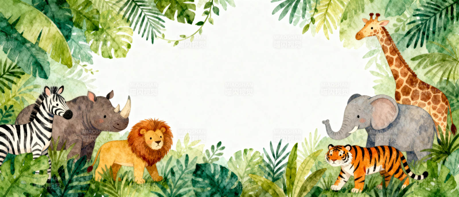 热带丛林动物乐园图片