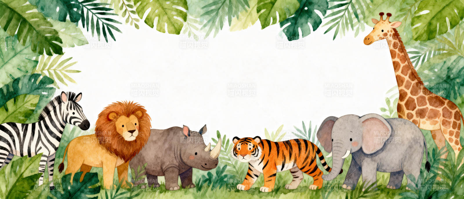 丛林动物乐园图片