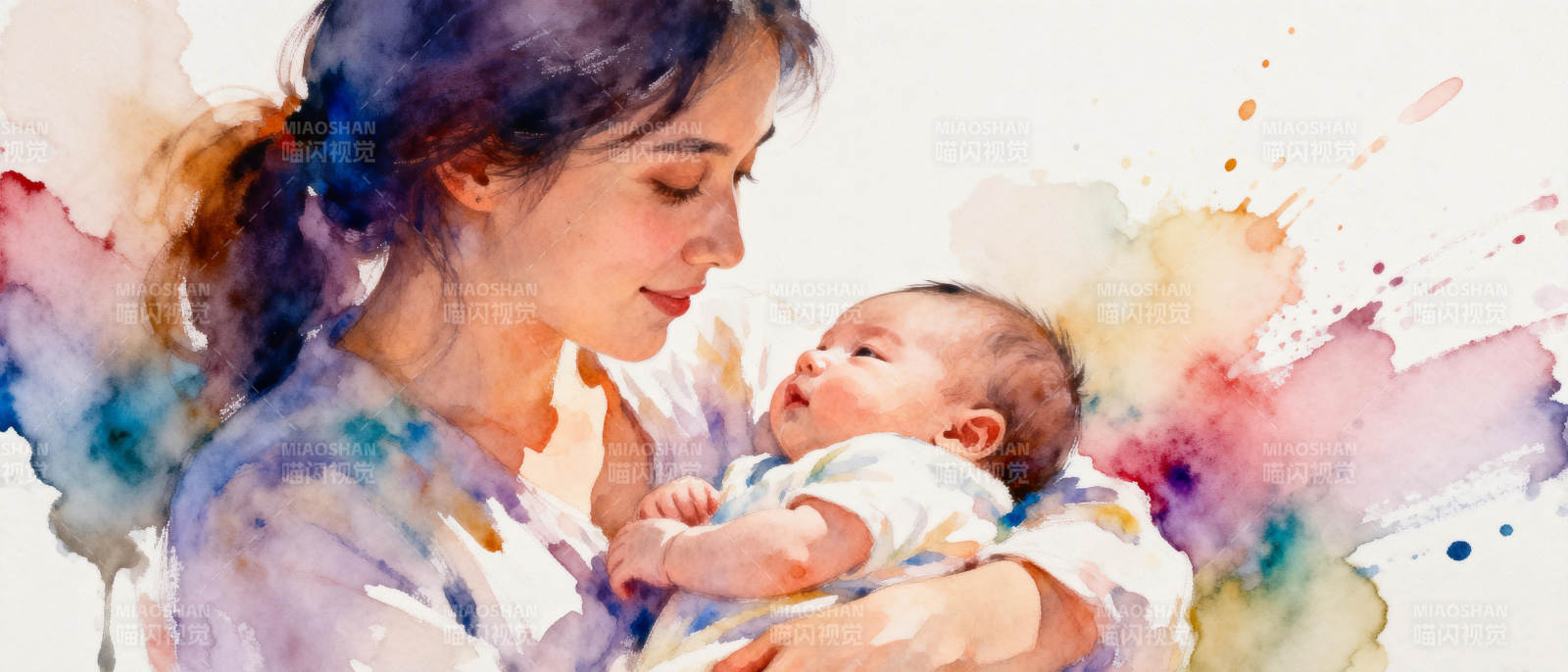 母爱如水 温柔守护图片