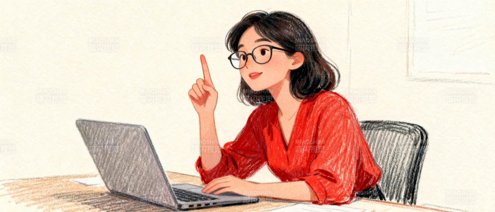 专注工作时刻图片