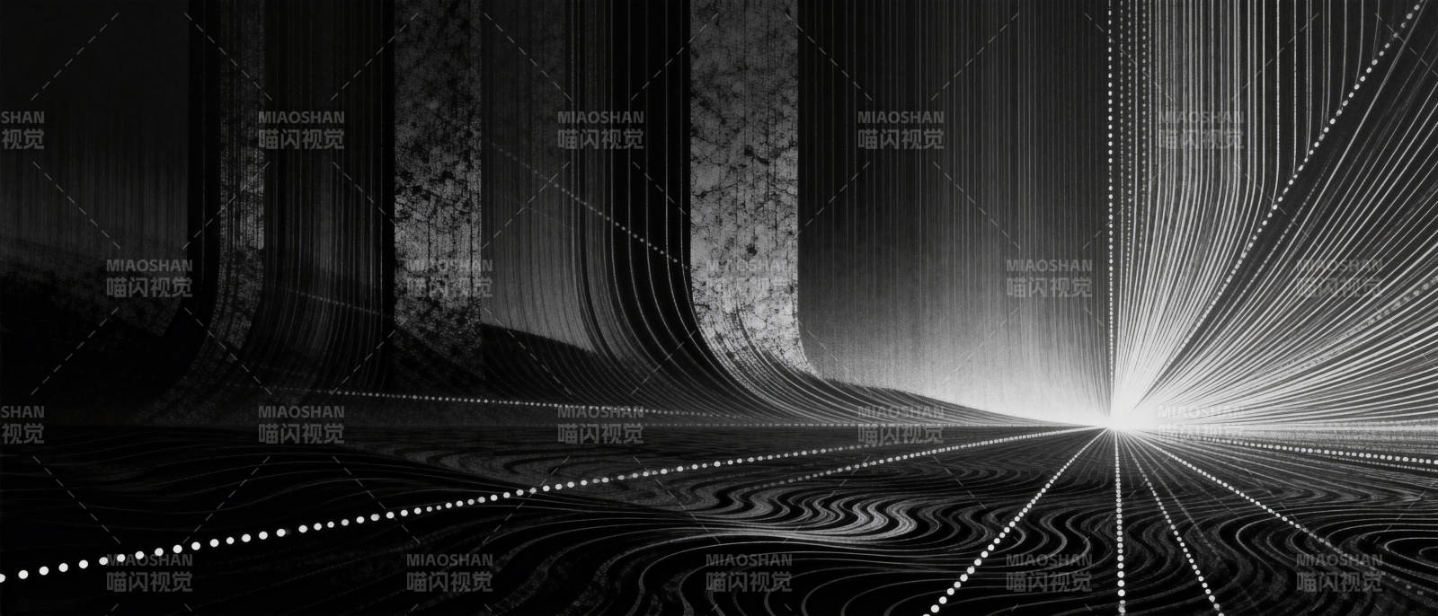 光影交错的未来之路图片