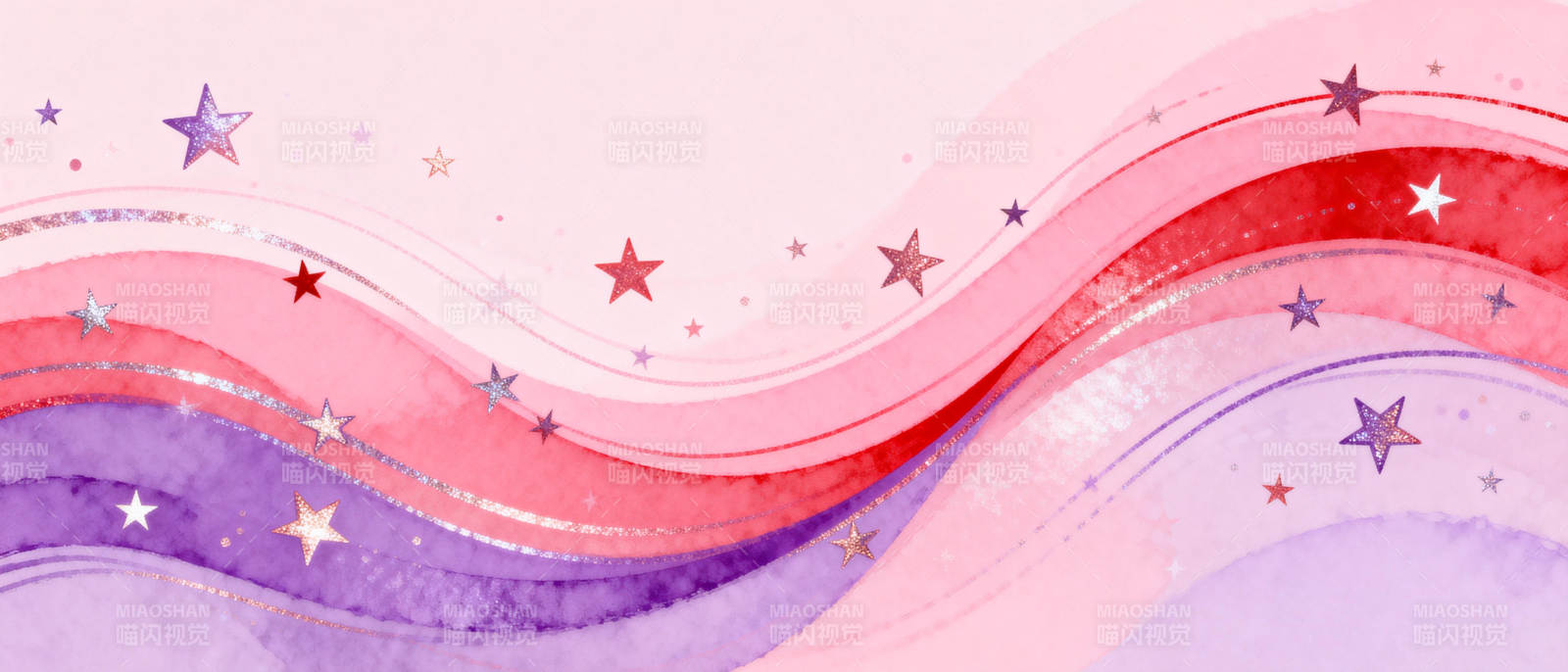 梦幻星河波纹图片