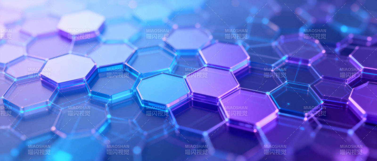 科技蜂巢光影图片