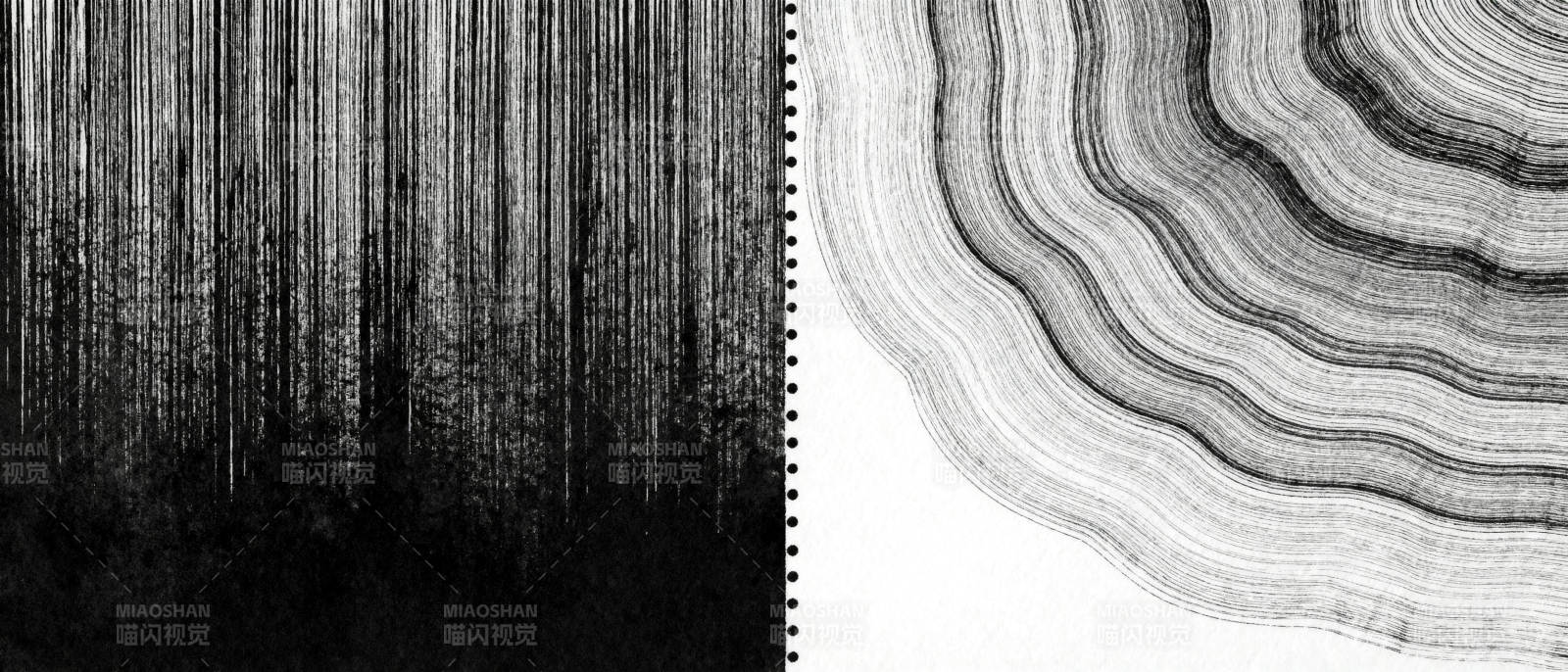 黑白纹理对比图片