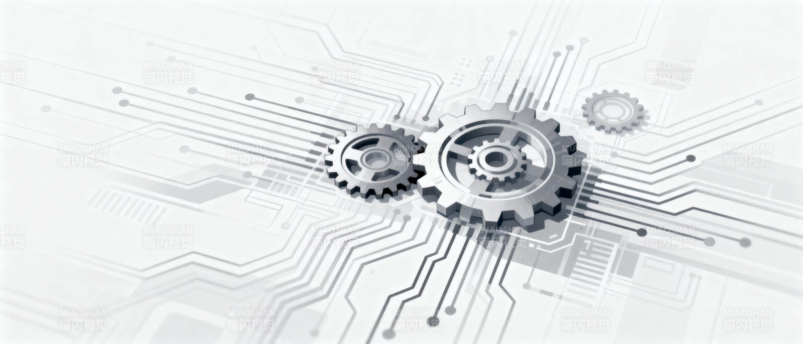 科技齿轮互联图片