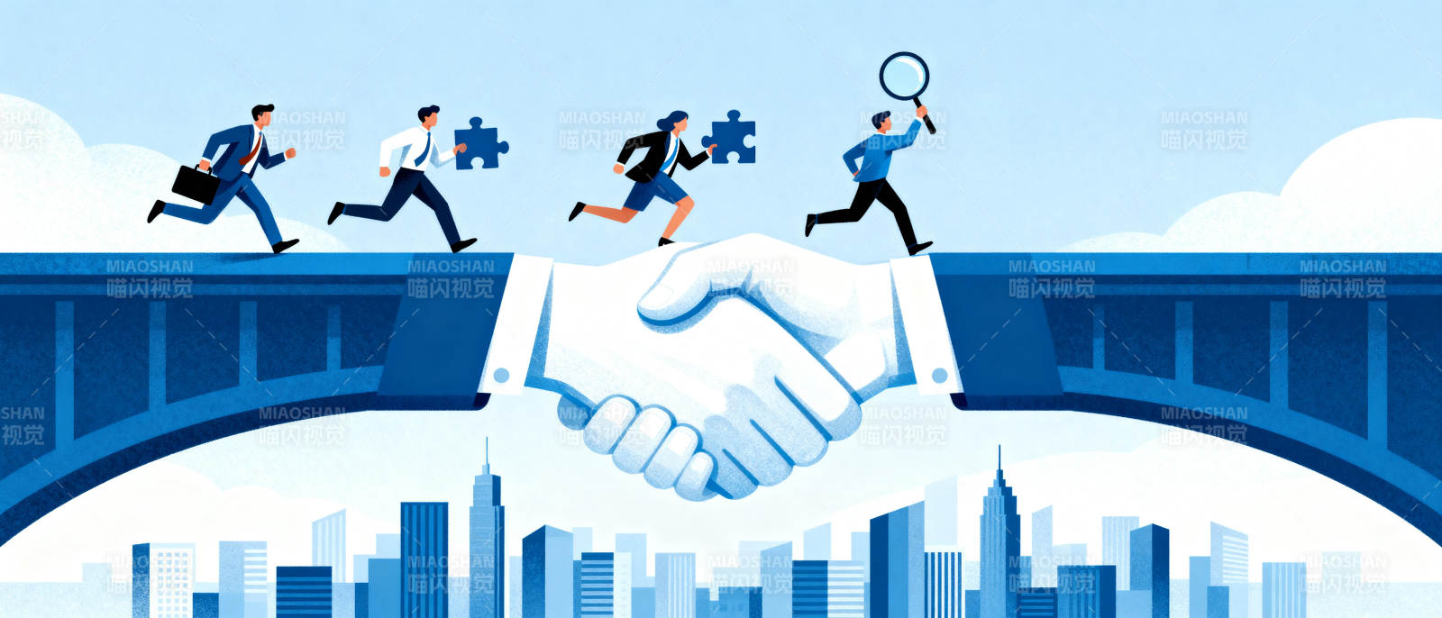 合作共赢 共筑未来图片