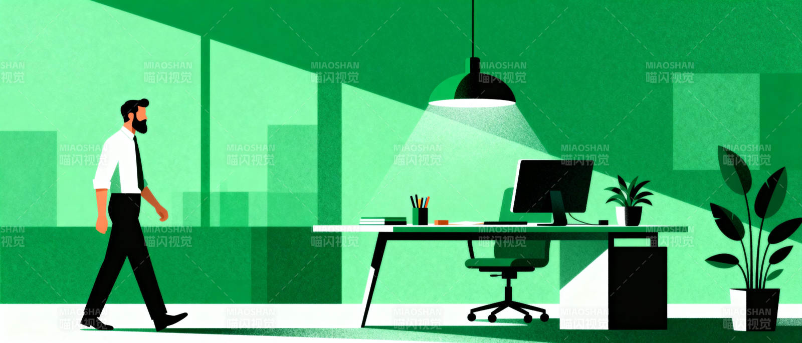 现代办公空间图片