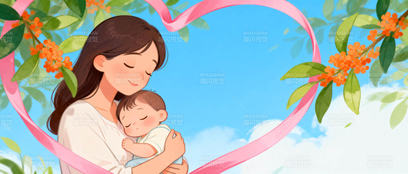 母爱如春 温暖相伴图片