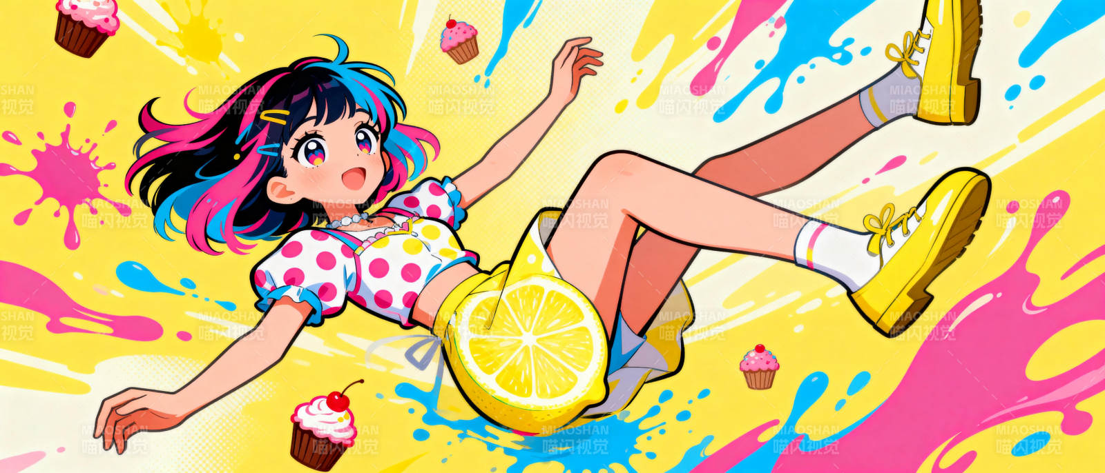 柠檬少女跃动派对图片