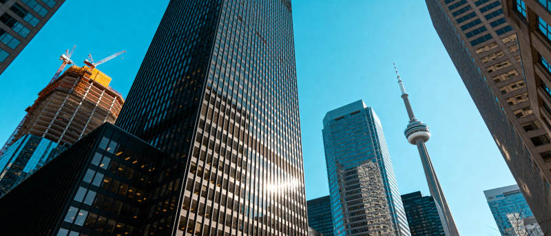 城市天际线图片