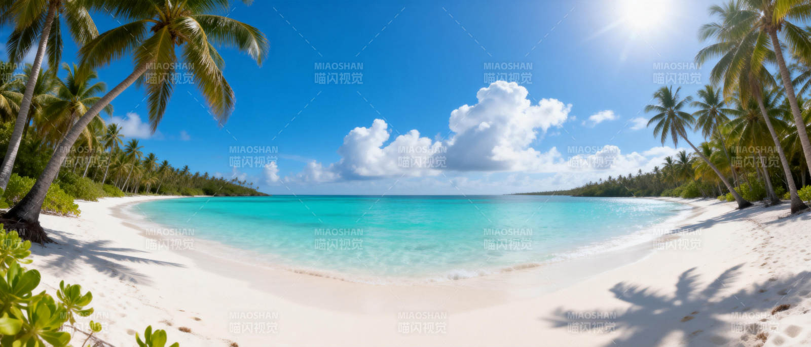 热带海滩风光图片