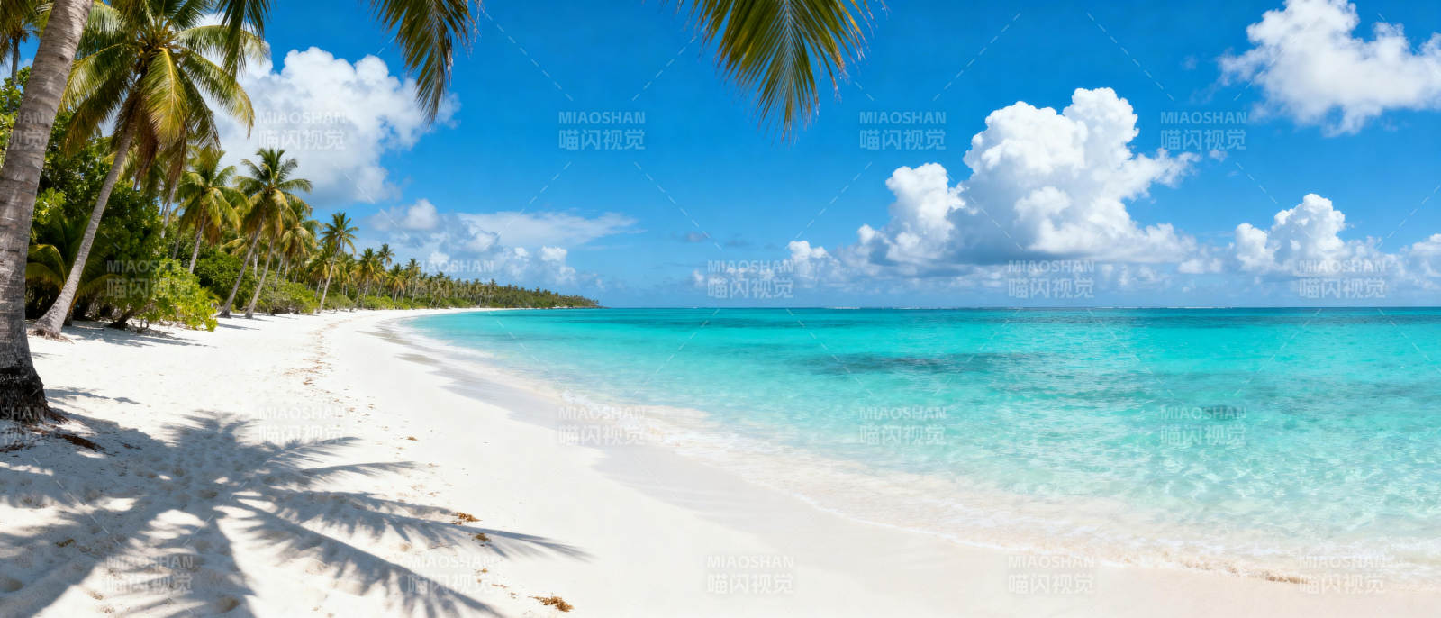 热带海滩风光图片