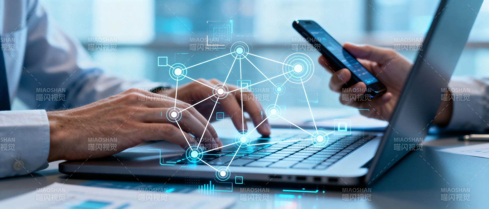 智能连接未来图片