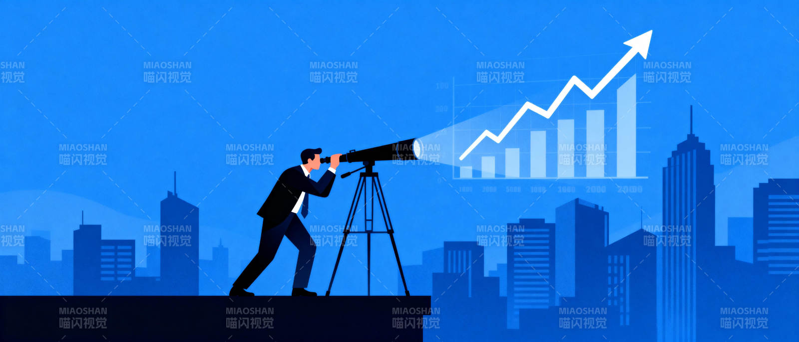 展望未来增长图片