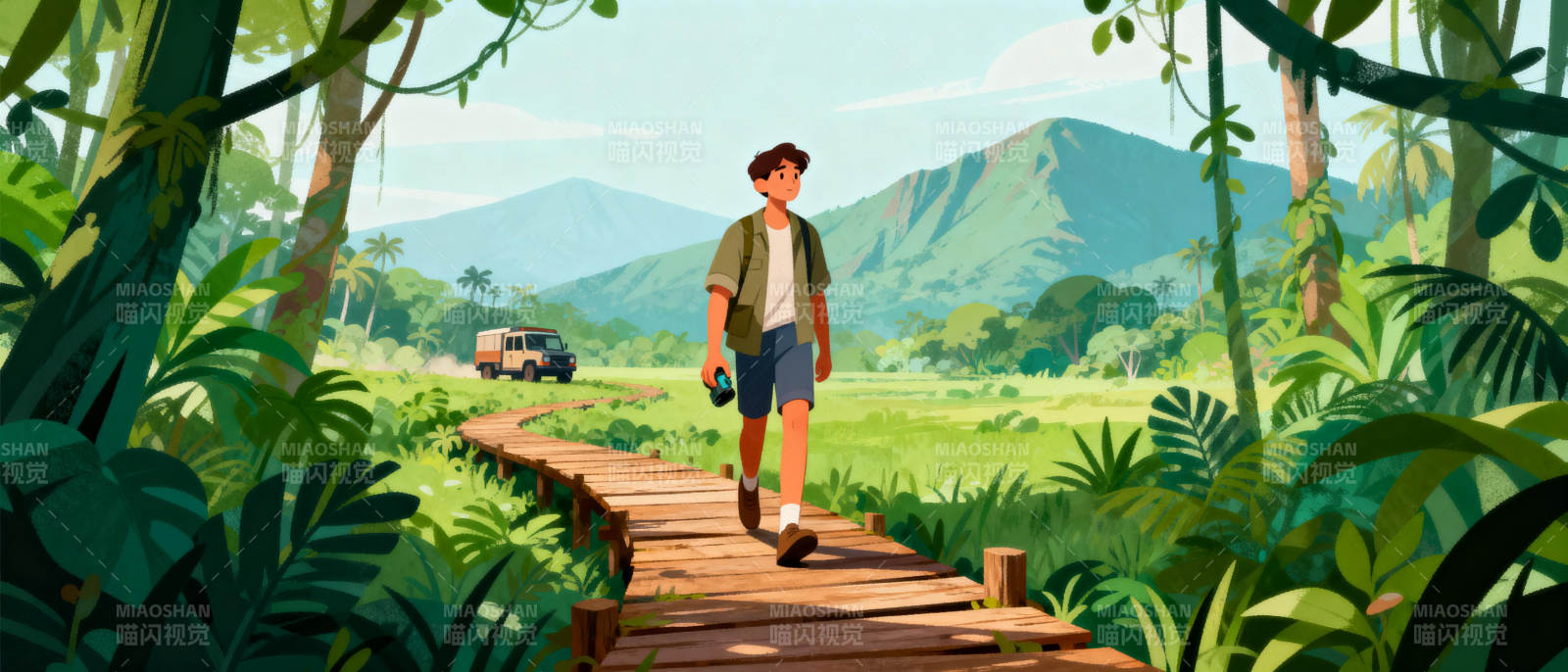 丛林徒步之旅图片