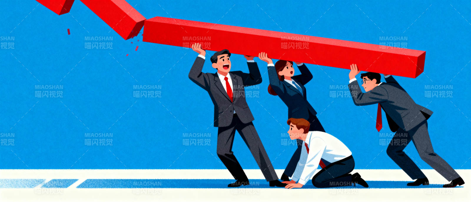 合力托举红箭头图片